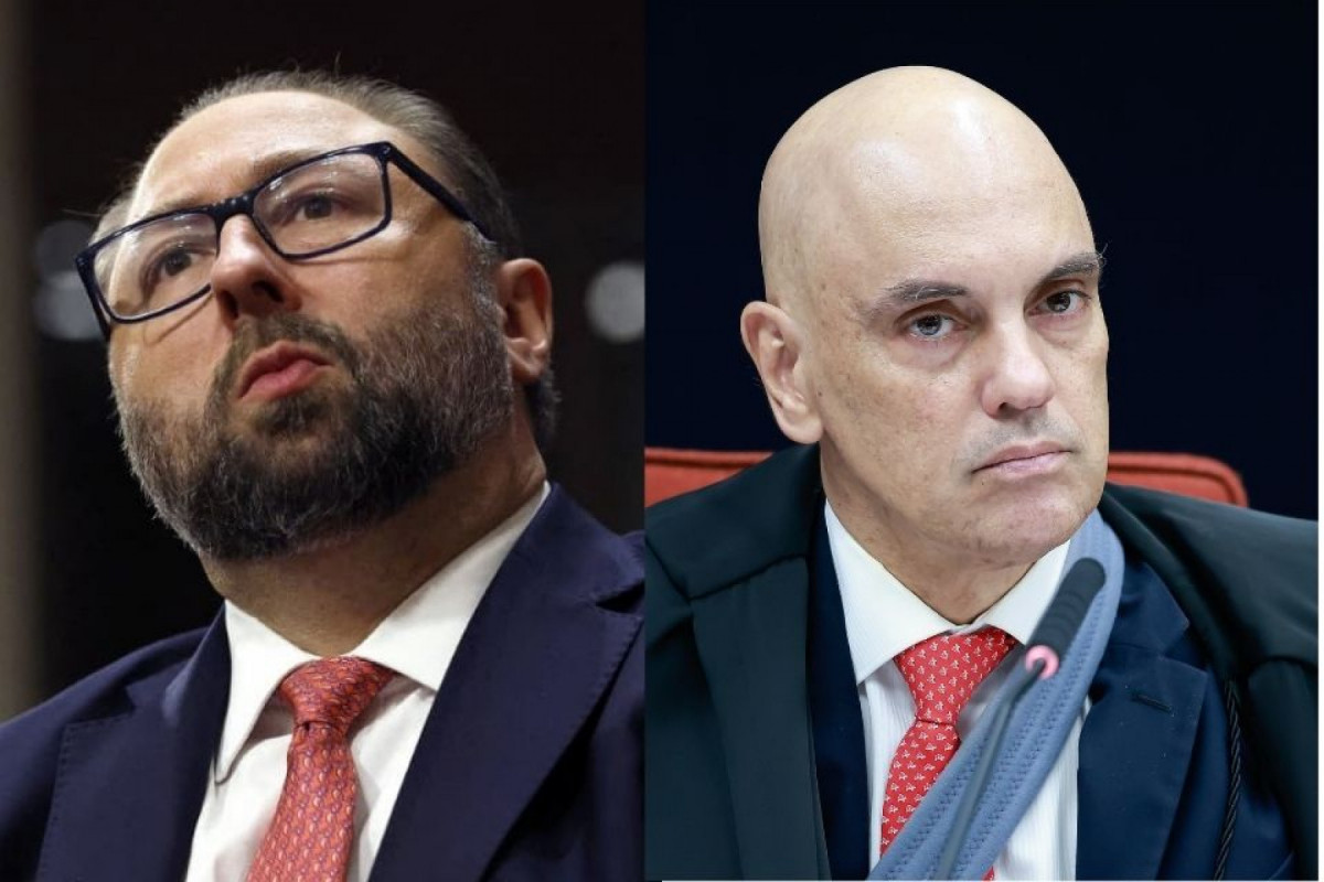 imagem do ex assessor de trump e do alexandre de moraes