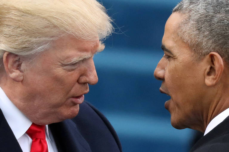 Trump e Obama