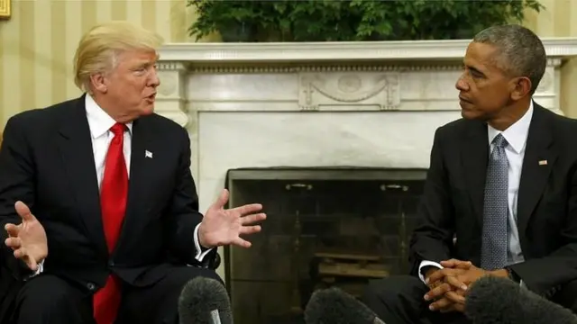 Trump e Obama Imagem 2