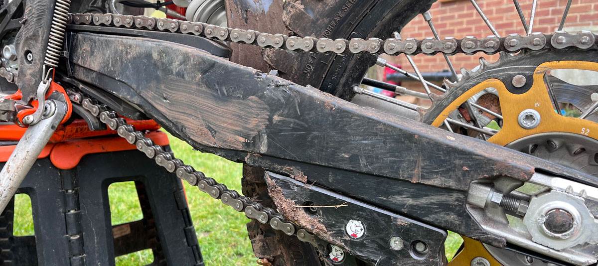 Imagem: Folga na corrente